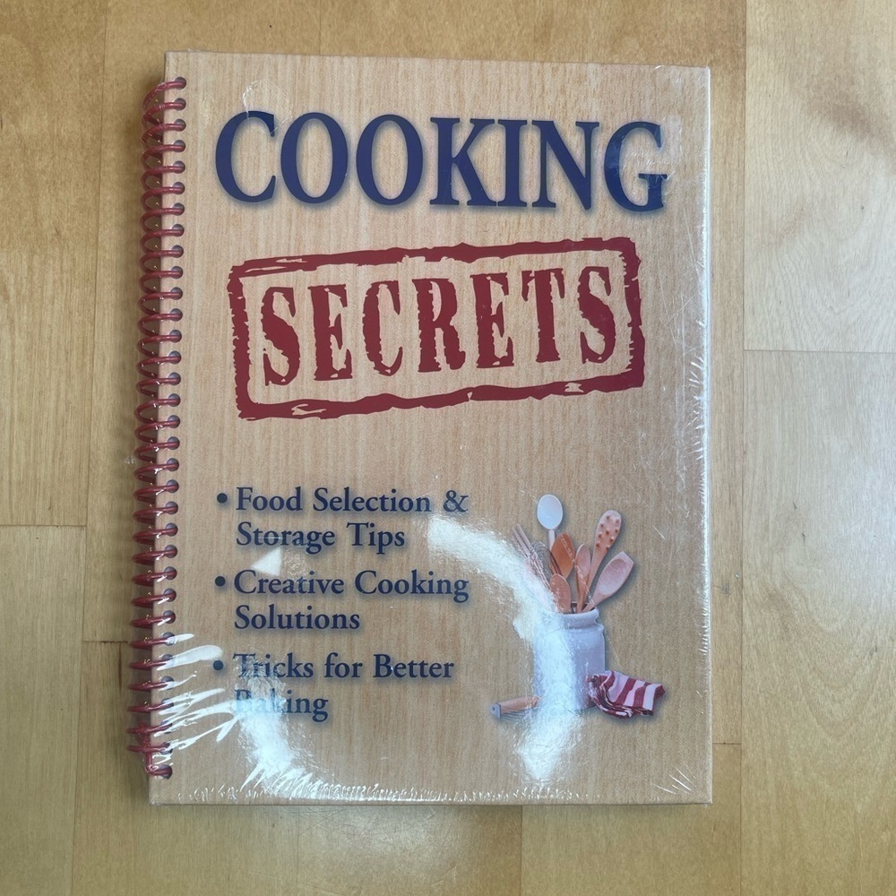 NEW Cooking Secrets Book - Food Selection, Storage Tips, & Baking Tricks